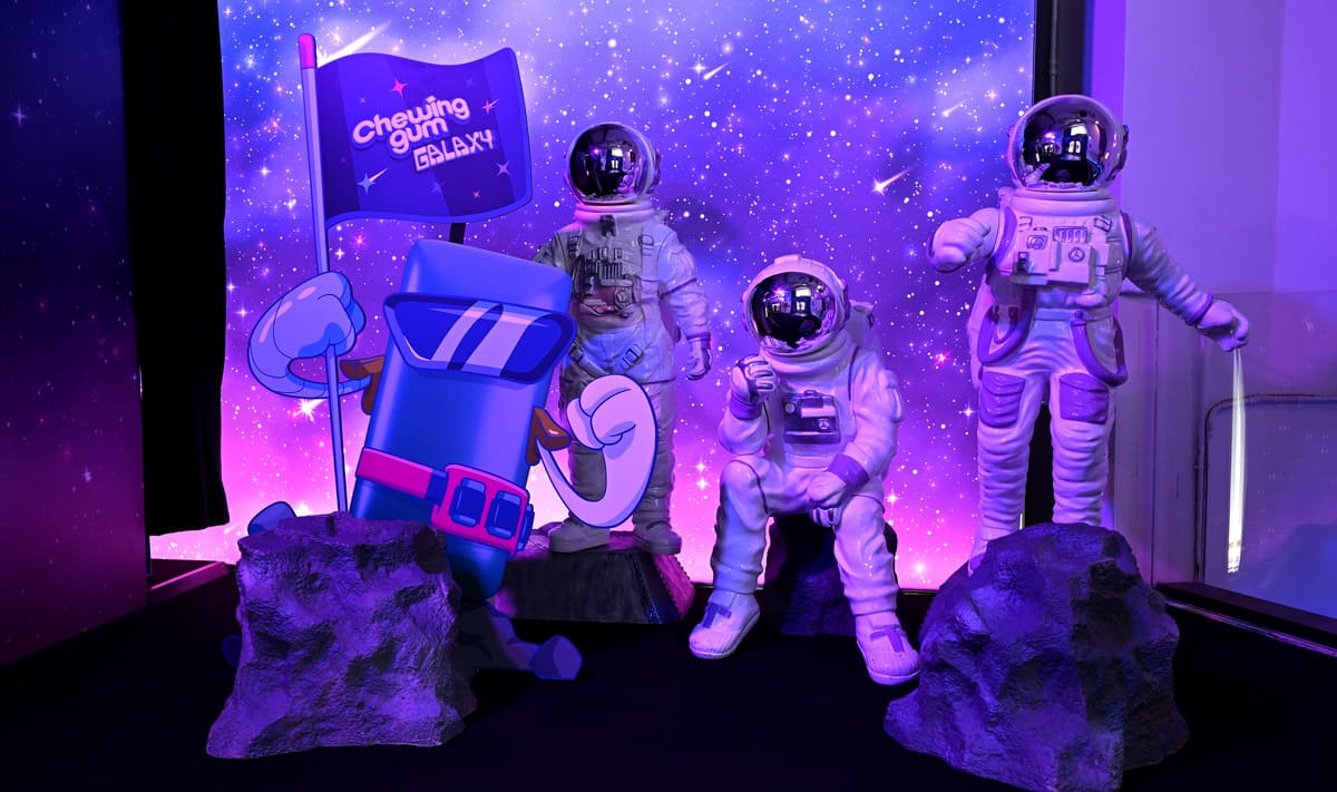 Chewing Gum Galaxy: fino a domenica 28 settembre allo Space Dreamers