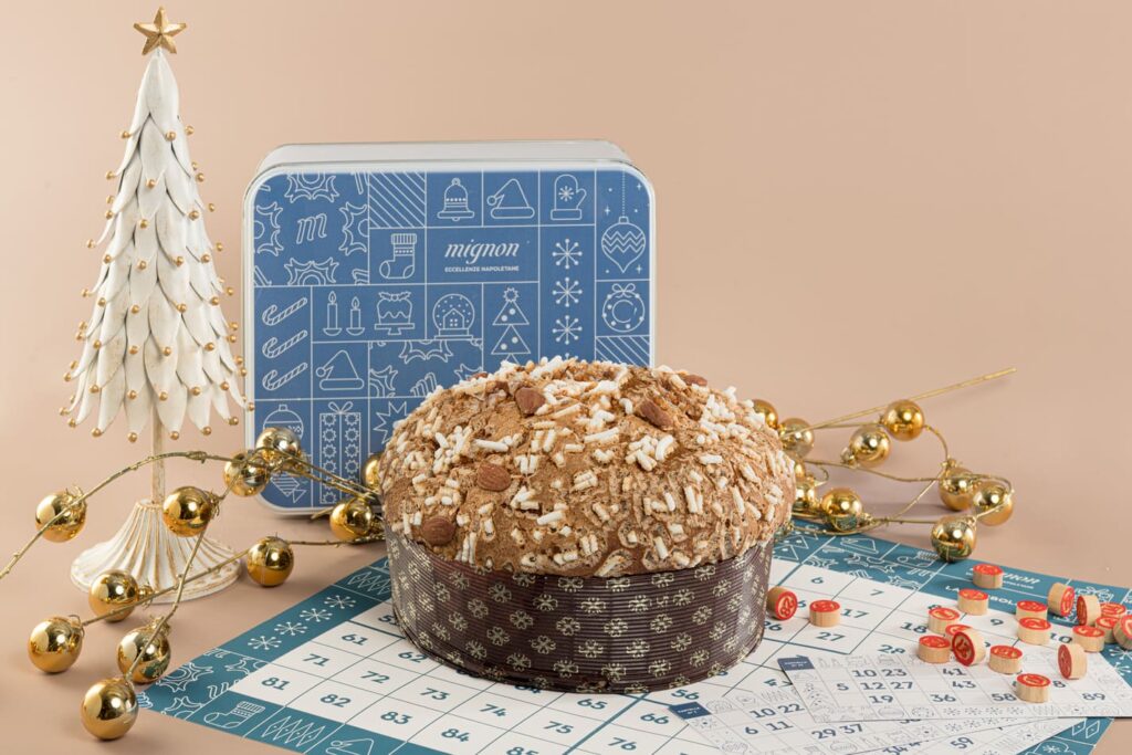 Panettone con tombola di Mignon