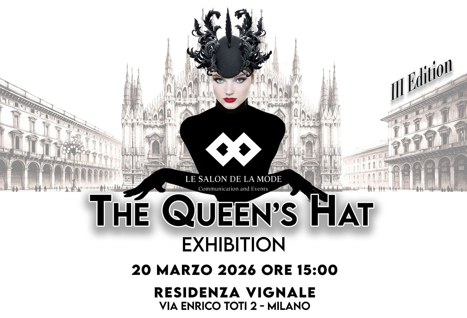 “The Queen’s Hat”: l’arte del capello in mostra, dal 20 al 22 marzo, a Milano